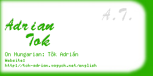 adrian tok business card